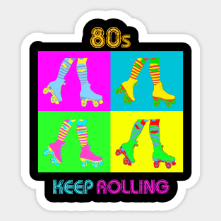 Keep Rolling Sticker